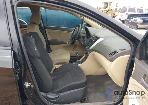 2013 Hyundai Accent Gls из США, поврежденный, VIN KMHCT4AE0DU295746